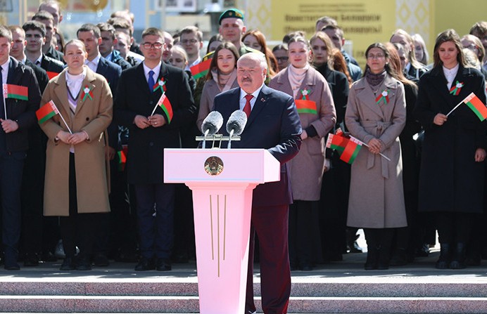 А. Лукашенко: Вместе сказали «нет» символике, которая стала для нас настоящим знаком беды