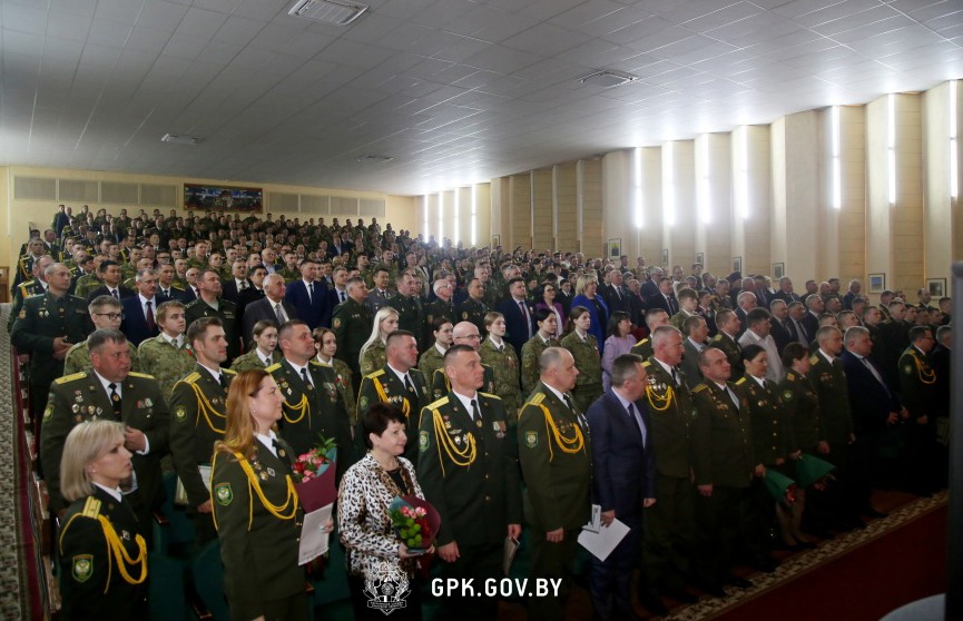 Белорусский Институт пограничной службы отмечает юбилей