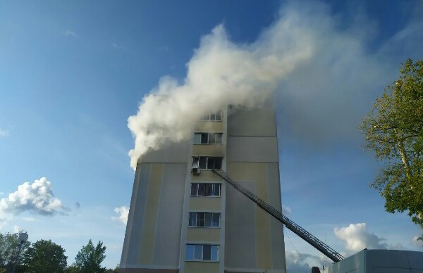 Пожар в Солигорске: в квартире взорвался электросамокат