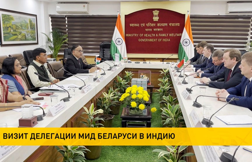 Министр иностранных дел Беларуси провел переговоры с главой МИДа Индии, руководителями министерств, представителями бизнеса