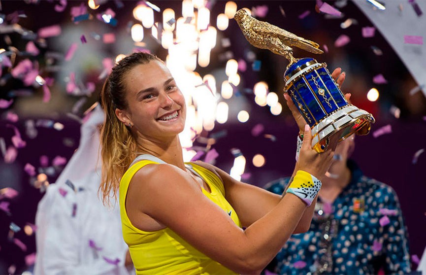 Соболенко победила в финале теннисного турнира в Дохе