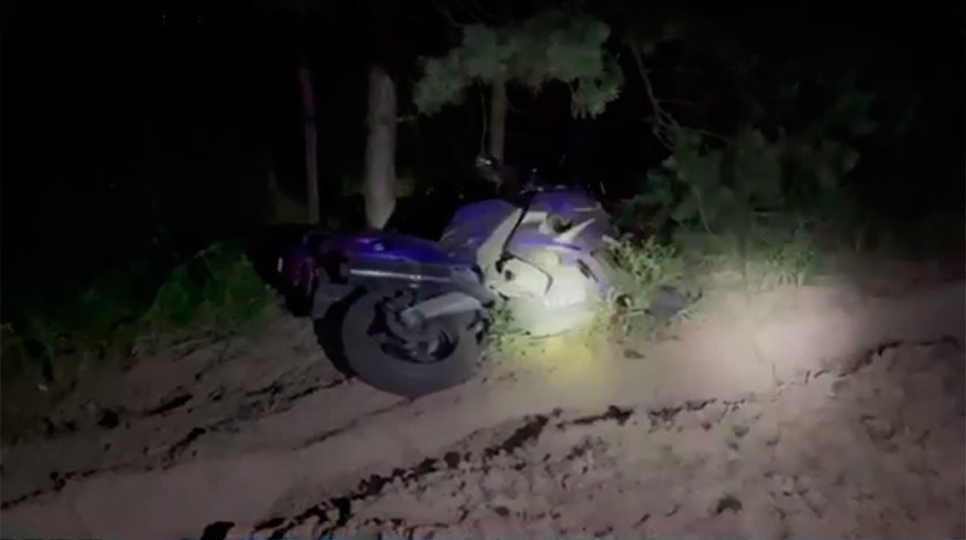 Мотоциклист погиб после столкновения с лосем в Речицком районе