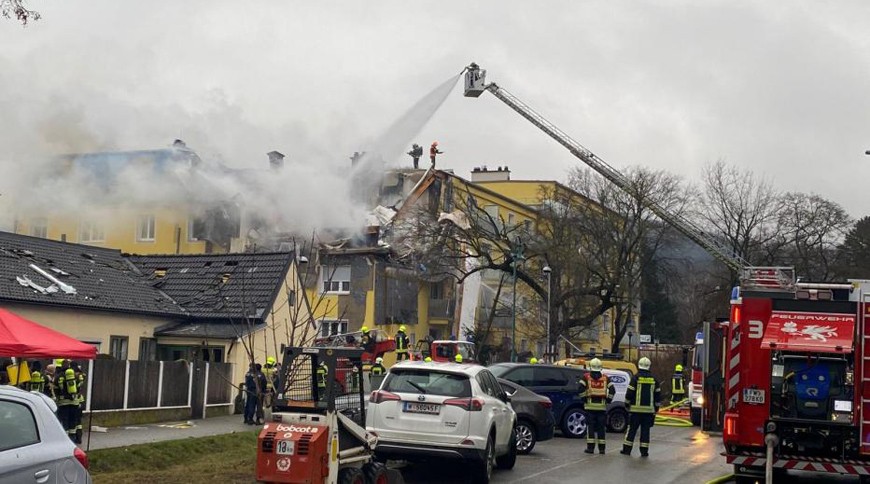 Взрыв в многоквартирном жилом доме в Австрии: пострадали шесть человек