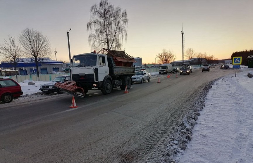 В Речицком районе грузовой автомобиль сбил двух женщин