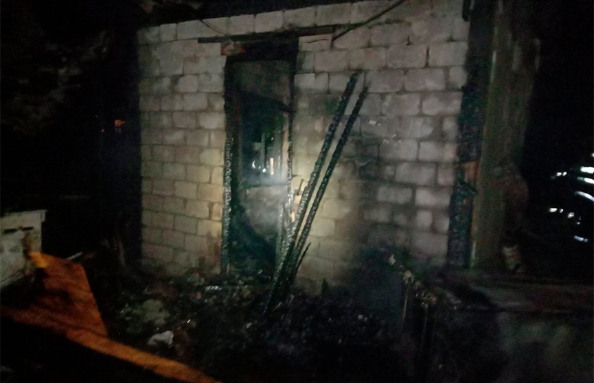 Два человека стали жертвами пожара в Бобруйском районе