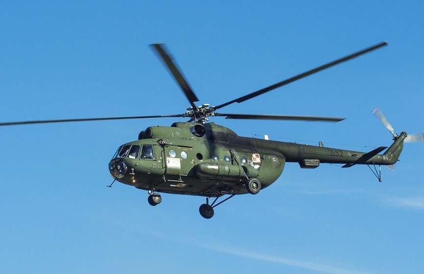 ВКС России сбили вертолет Ми-8 Украины в районе Димитрова в ДНР