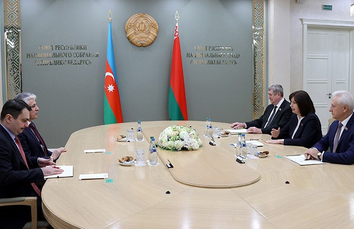 Председатель Совета Республики встретилась с послом Азербайджана в Беларуси