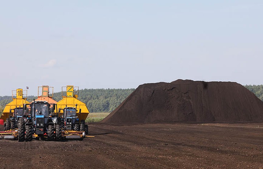 В Беларуси добыто 2,2 миллиона тонн торфа