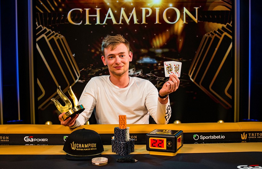 25-летний белорус выиграл крупный покерный турнир и заработал 669 тысяч долларов