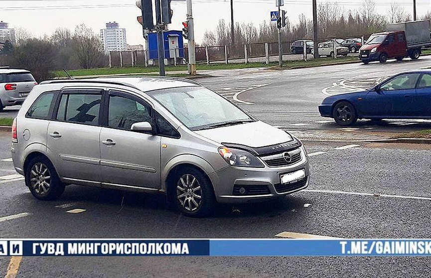 В Минске Opel совершил наезд на 13-летнюю девочку