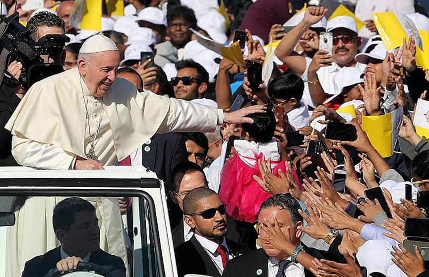 Папа Римский Франциск выступил на Международной встрече братства в Абу-Даби