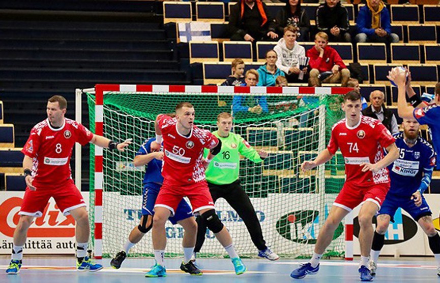 Гандболисты сборной Беларуси одержали первую победу в отборочном турнире чемпионата Европы 2020 года