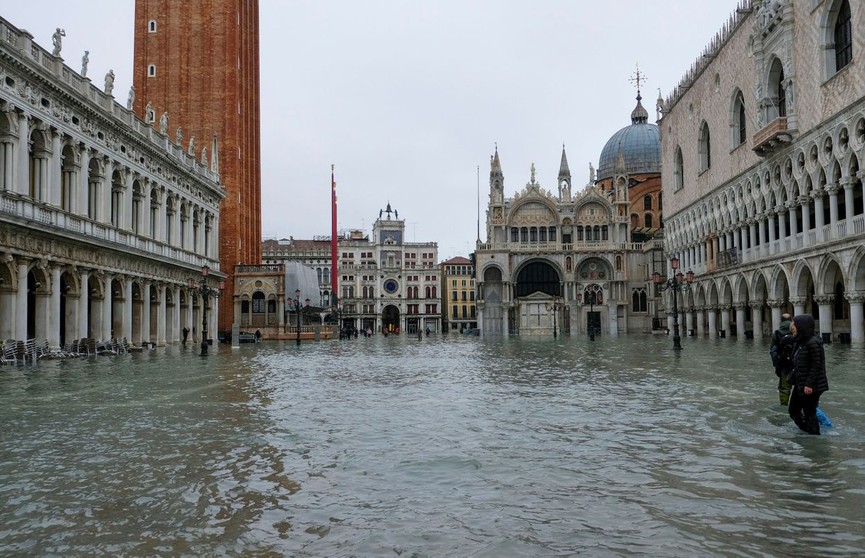 В Венеции ожидается очередной подъем воды