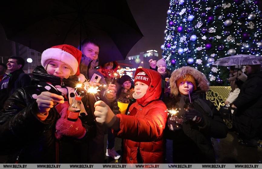 Как прошла новогодняя ночь в Беларуси, рассказали в МЧС