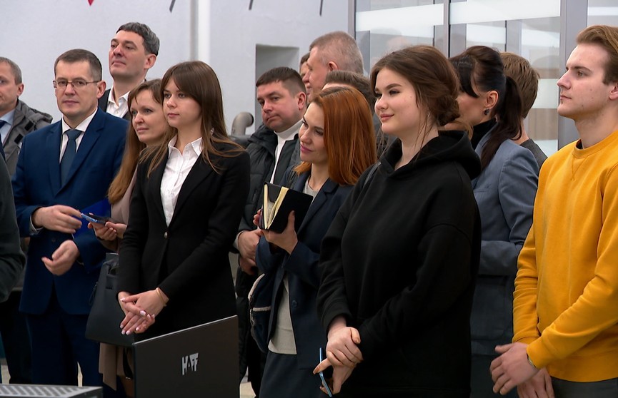На базе Минского автомобильного завода открылся учебно-практический центр для студентов БНТУ
