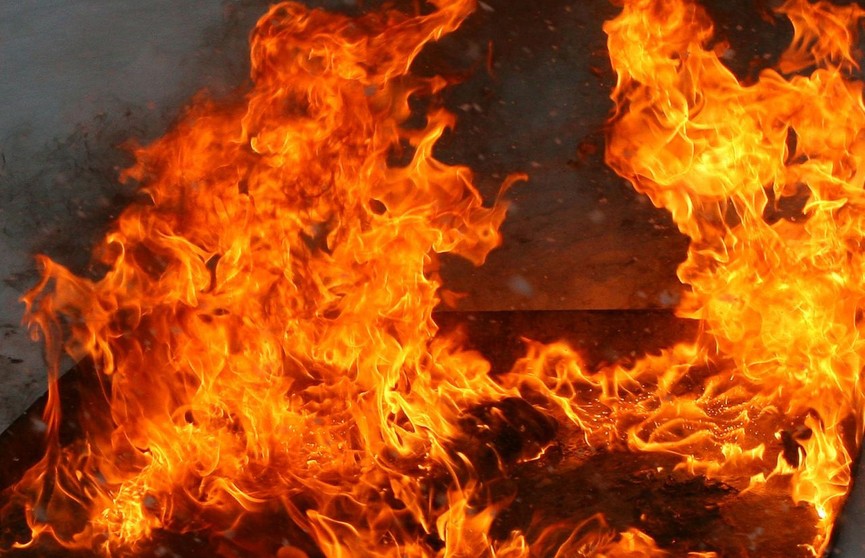 Пожар в железнодорожной прачечной в Бресте: огонь повредил полтонны белья