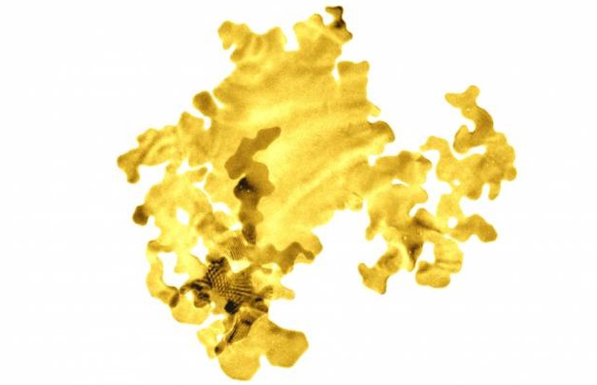 Ученые создали самое «тонкое золото» толщиной два атома