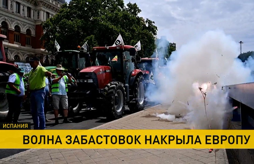 Запад накрывает волна забастовок и протестов