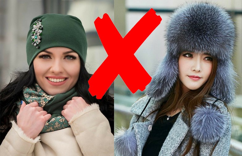 Какие шапки не подходят к пуховикам: 5 моделей, которые нельзя сочетать с курткой