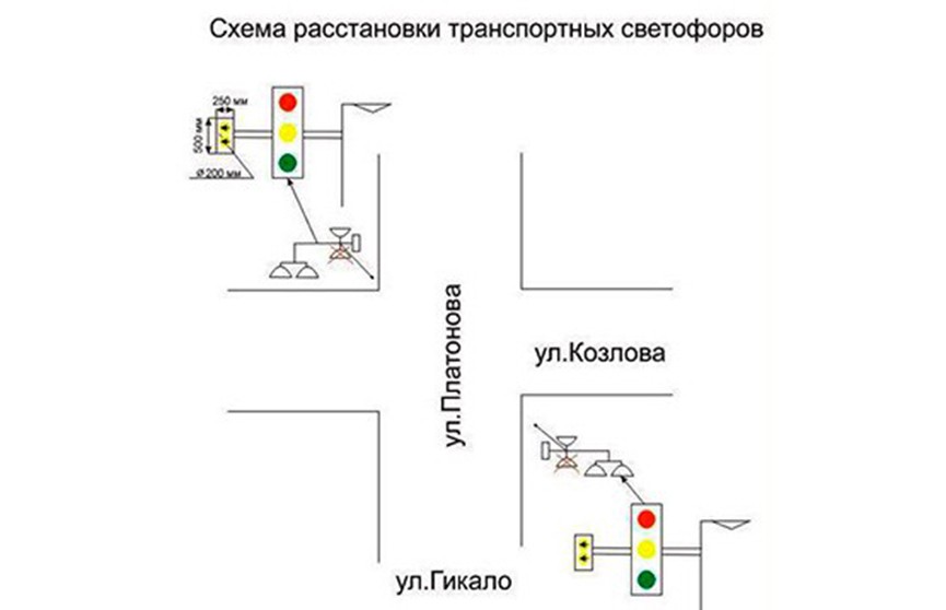 Экспериментальные светофоры установят в Минске