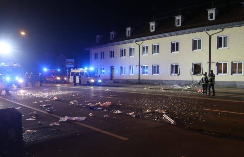 В здании Красного Креста на юге Германии взорвался газ