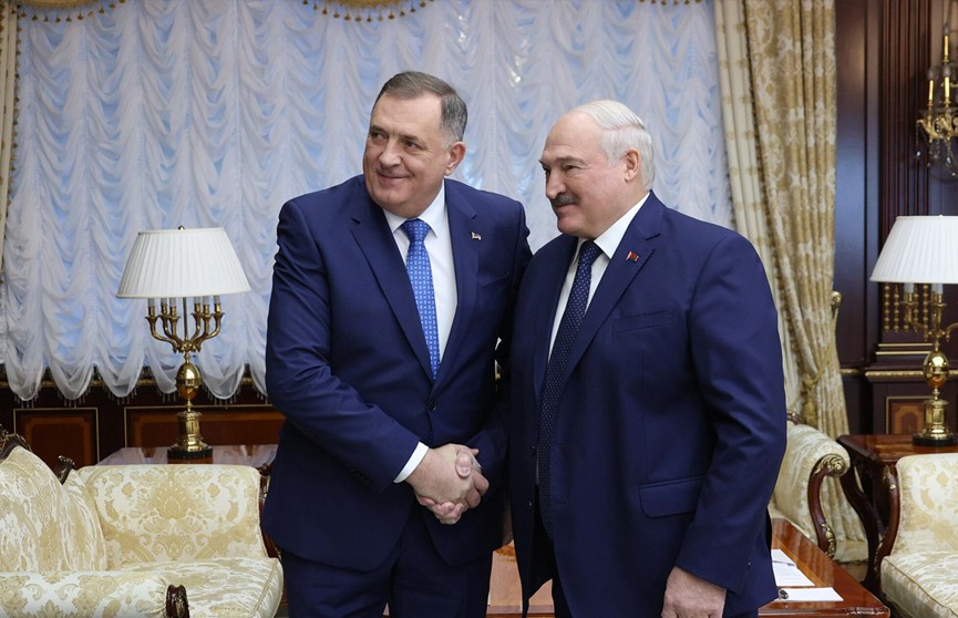 Александр Лукашенко провел переговоры с президентом Республики Сербской Боснии и Герцеговины
