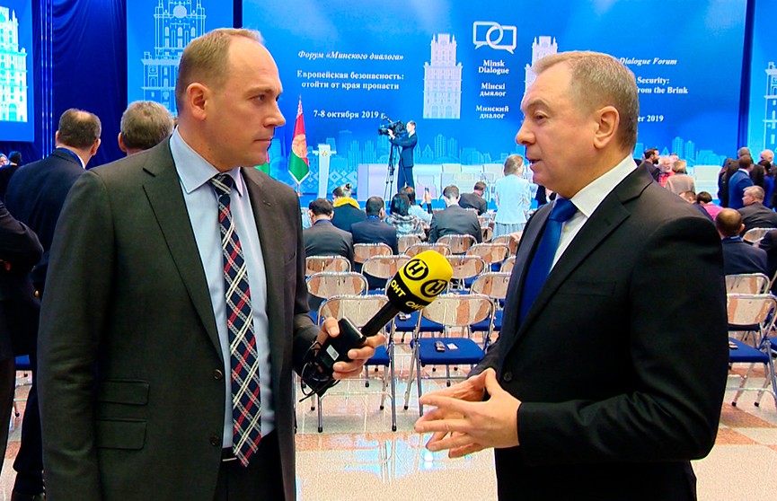 Владимир Макей: В интересах Беларуси иметь нормальные отношения с ЕС и другими западными странами