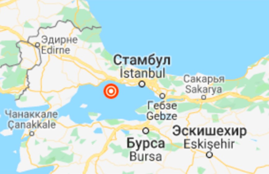 Землетрясение магнитудой 5,9 произошло в Турции