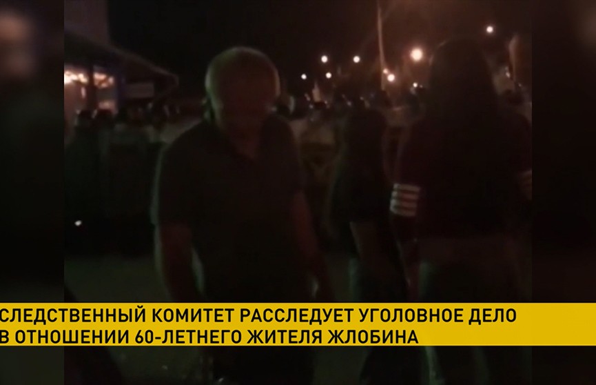 Расследуется уголовное дело в отношении 60-летнего жителя Жлобина, принимавшего участие в протестах