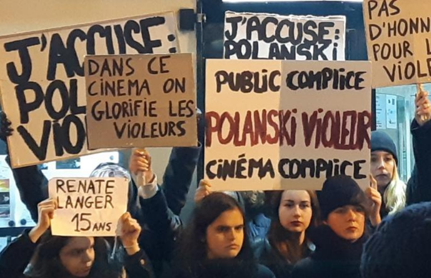 В Париже феминистки сорвали предпоказ нового фильма Полански
