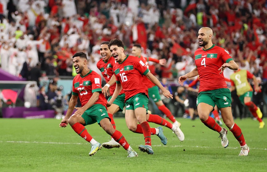 Сборная Марокко обыграла Испанию в 1/8 финала ЧМ по футболу