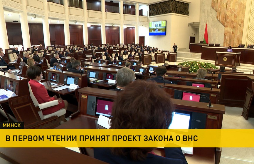 Палата представителей в первом чтении приняла проект закона о ВНС