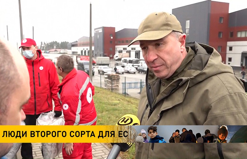 Караев: для удобства беженцев в логистическом центре открыт пункт обмена валют, работает автолавка