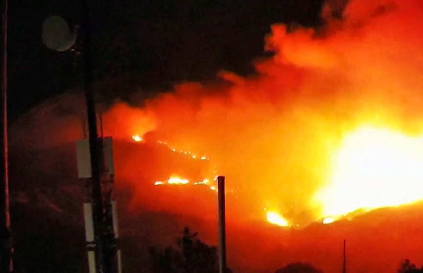 Калифорния снова в огне: лесные пожары бушуют близ Сан-Франциско
