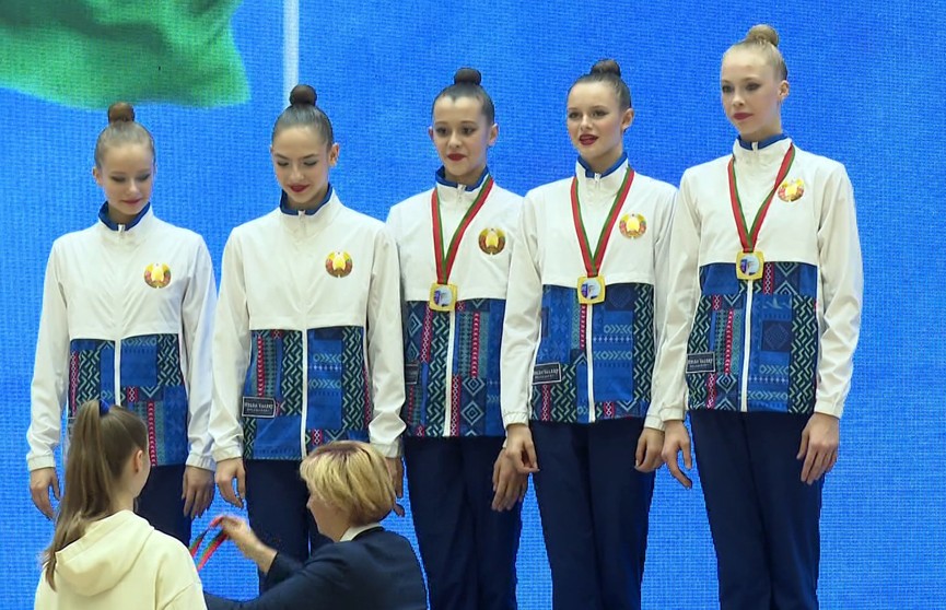 В Минске завершился открытый чемпионат Беларуси по художественной гимнастике