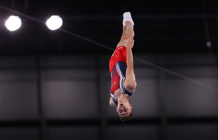 Белорусские батутисты завоевали золото и серебро на первом этапе Кубка мира по прыжкам на батуте