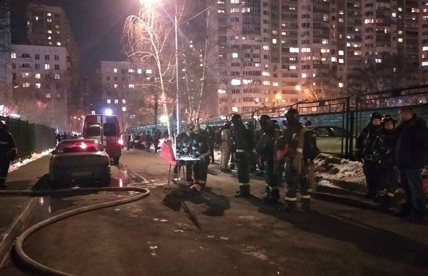 В Москве при пожаре в общежитии погибли два белоруса