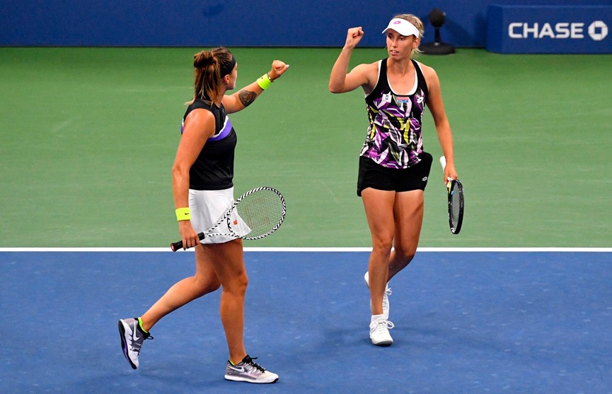 Белорусский финал US Open: Соболенко и Азаренко сойдутся в итоговом поединке парного разряда
