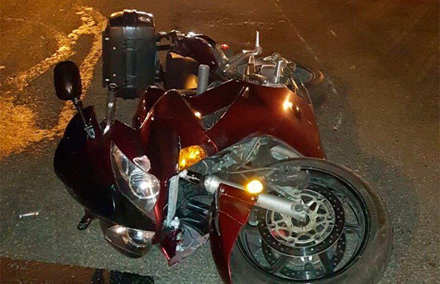 Мотоциклист сбил пытавшегося перебежать МКАД пешехода