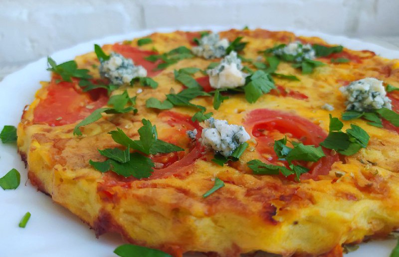 Пицца из кабачка без пшеничной муки – изумительный сезонный рецепт!