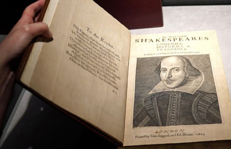 Сборник произведений Уильяма Шекспира продан на аукционе Christie's в Нью-Йорке за $10 млн. 