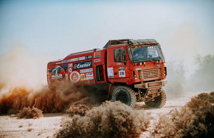 МАЗ стал победителем третьего этапа ралли Morocco Desert Challenge (Видео)