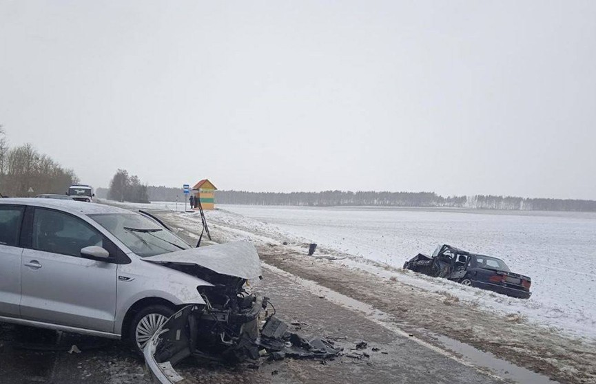 Массовое ДТП в Пружанах – столкнулись четыре автомобиля