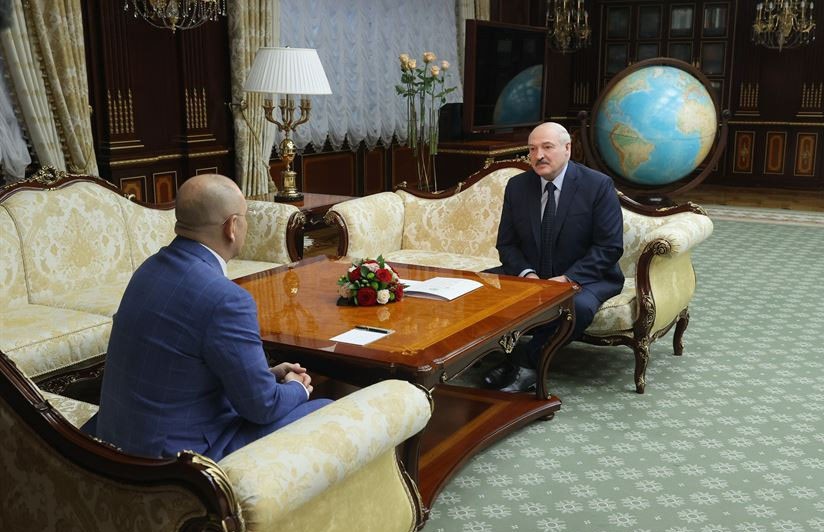 Александр Лукашенко провёл встречу с депутатом Верховной рады Украины Евгением Шевченко
