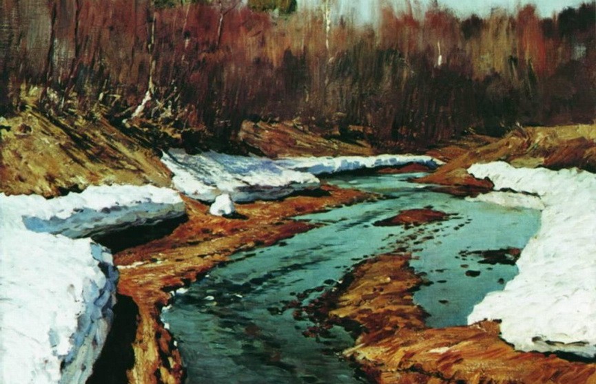 В Москве украли картину Левитана «Последний снег»