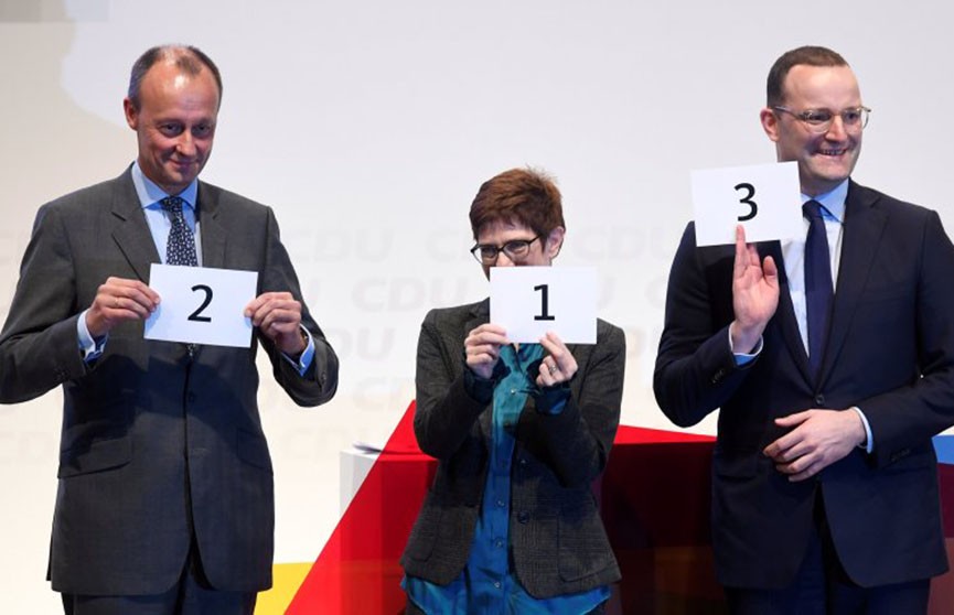Сменщика Ангелы Меркель на посту руководителя ХДС выбирают в Гамбурге