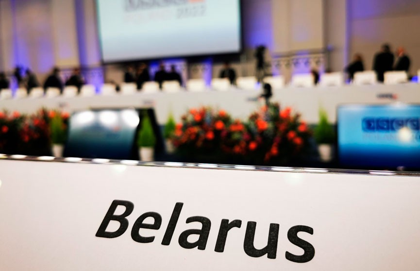 Белорусская делегация примет участие в 29-м заседании министерского совета ОБСЕ
