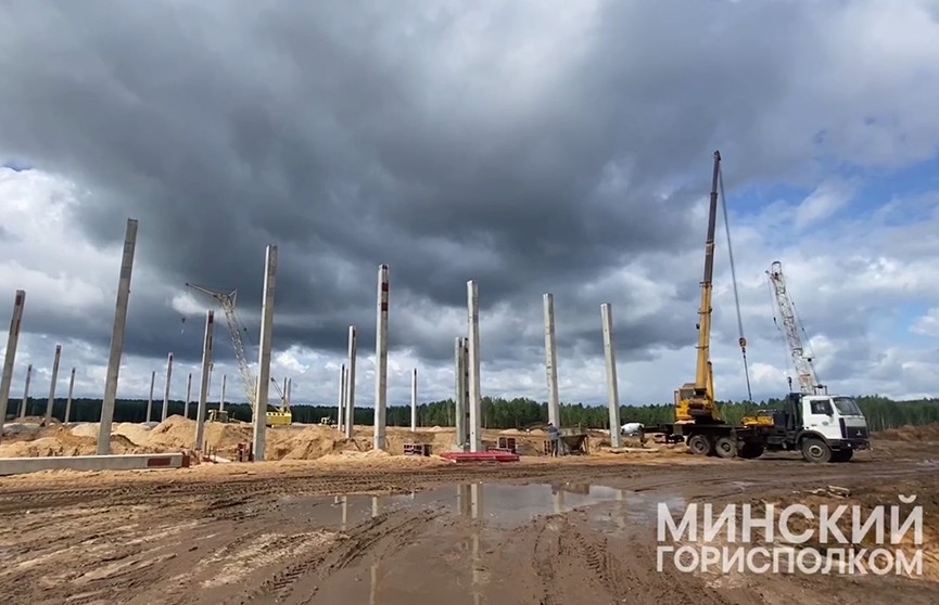 Власти Минска рассказали, как идет строительство нового мусороперерабатывающего завода