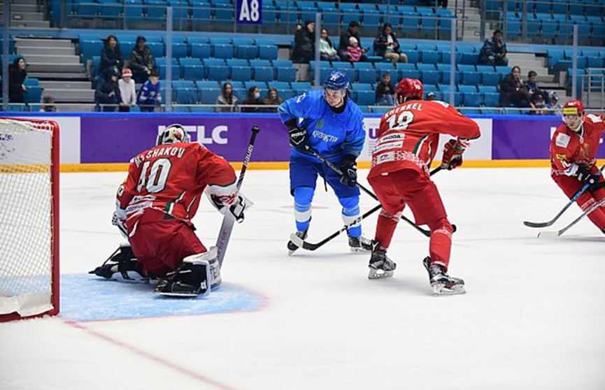 Сборная Беларуси по хоккею обыграла команду Казахстана в серии буллитов