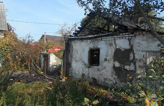 Мужчина погиб на пожаре в жилом доме в Орше
